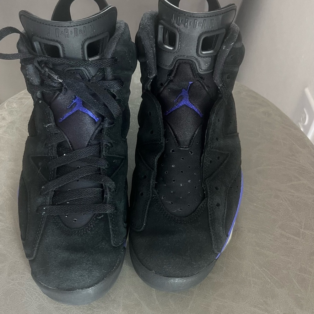 Jordan Men's Sneakers in Black and Purple